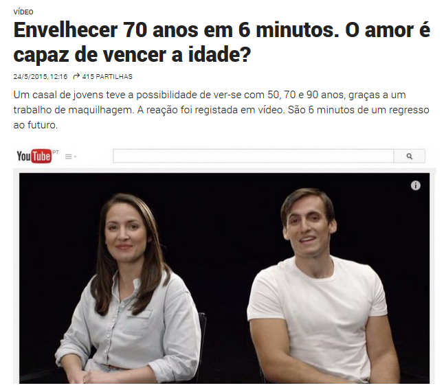 Envelhecer - Observador