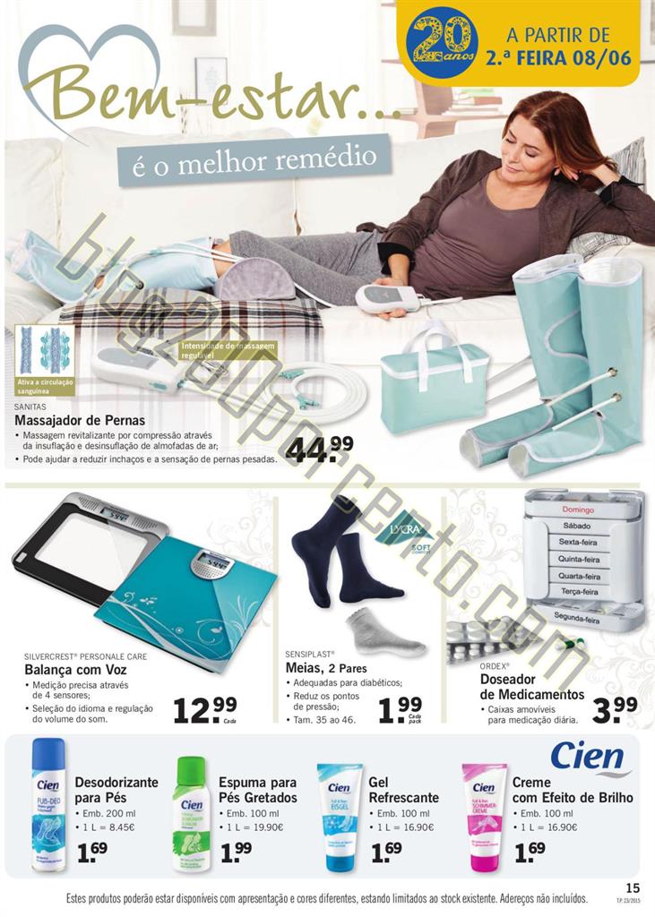 Antevisão folheto LIDL Bazar promoções de 4 a 1