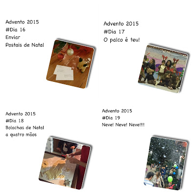 calendário do advento + natal + actividades em família + dezembro + actividades do advento + blogger