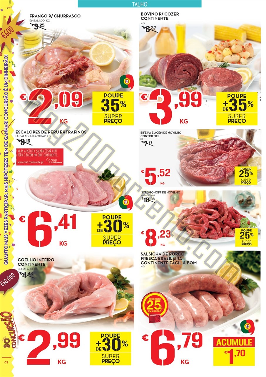 Antevisão Folheto CONTINENTE Promoções de 1 a 7