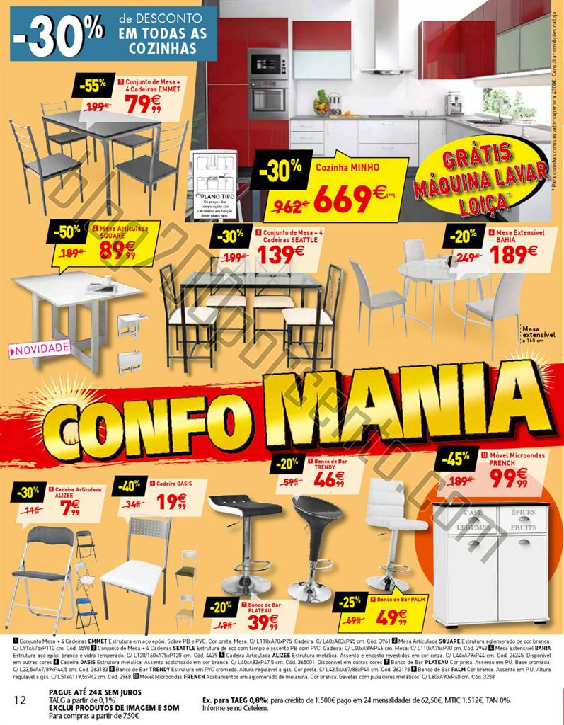 Novo Folheto CONFORAMA Promoções de 18 a 30 junh