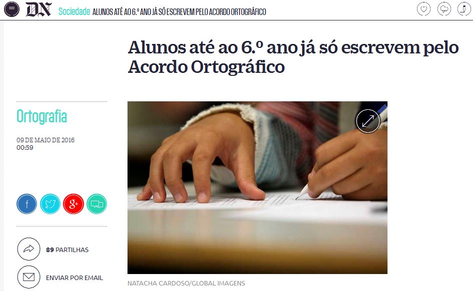 Diário de Notícias (um diário brasileiro que se publica em Lisboa), 9/v/16.