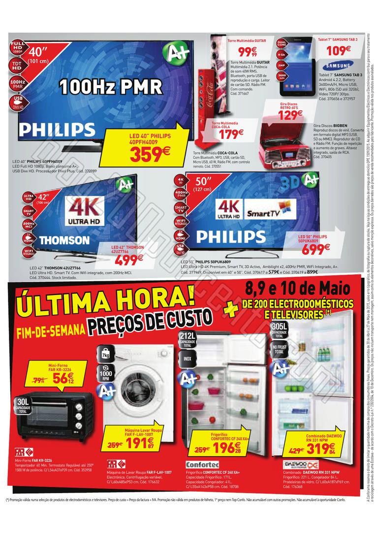 Novo folheto CONFORAMA Promoções até 27 maio p3