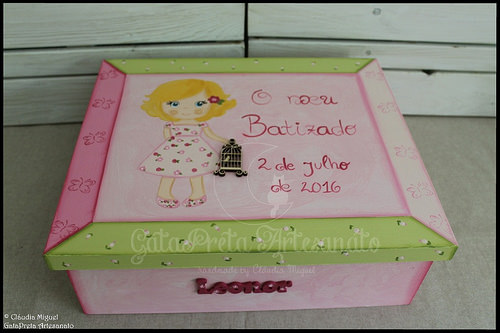Caixa grande de batizado 