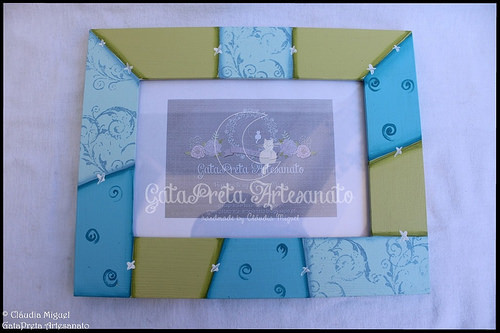 Moldura e placa de porta 