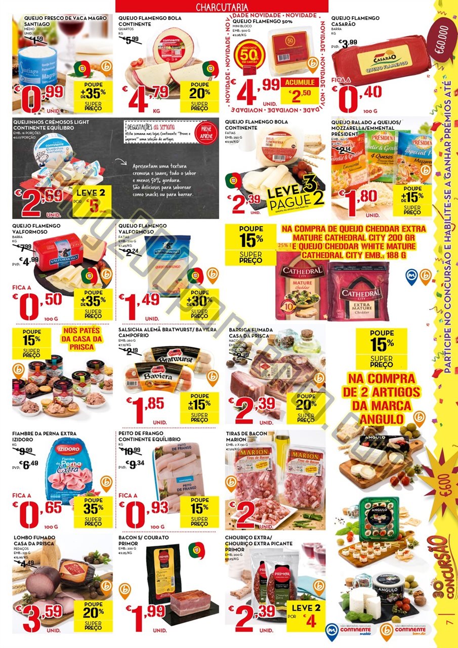 Antevisão folheto CONTINENTE promoções de 3 a 9