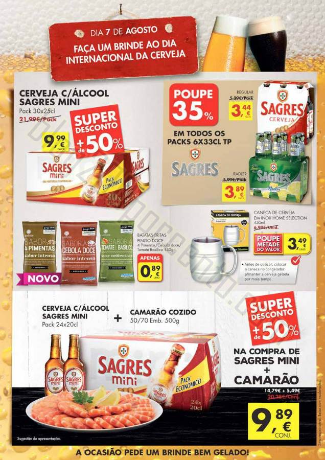 Antevisão Folheto PINGO DOCE Promoções de 4 a 1