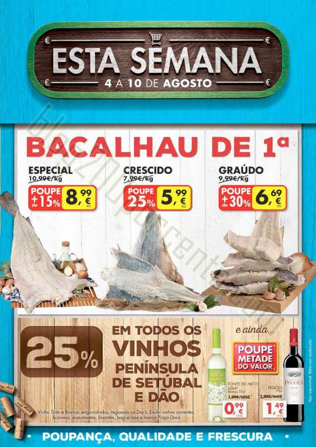 Antevisão Folheto PINGO DOCE Promoções de 4 a 1