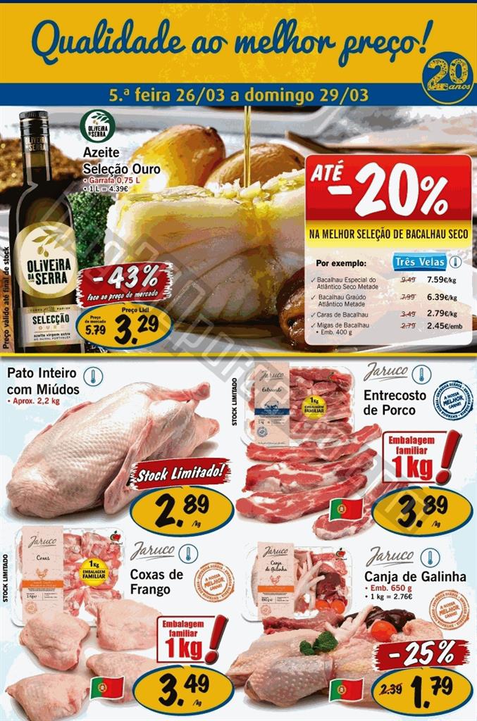 Antevisão Promoções LIDL de 26 a 29 março - qu