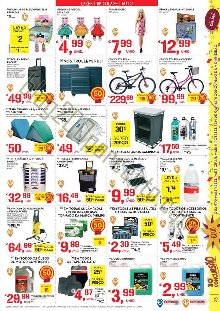 Antevisão Folheto CONTINENTE Promoções de 9 a 1