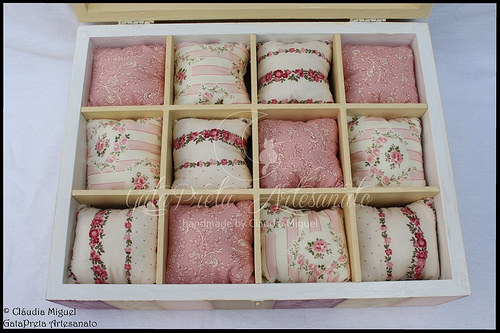 Caixa para 12 relógios 