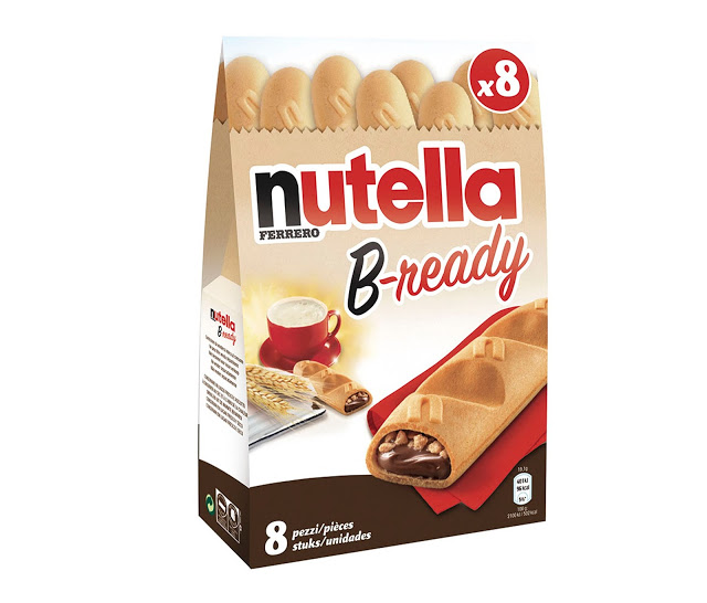 nutella + nutella be ready + lanche + snack + alimentação