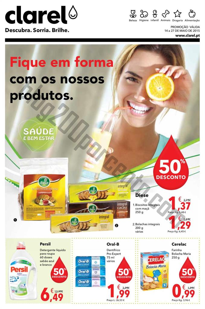 Antevisão Folheto CLAREL Promoções de 14 a 27 m