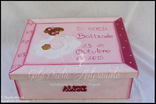 Caixa grande de batizado 
