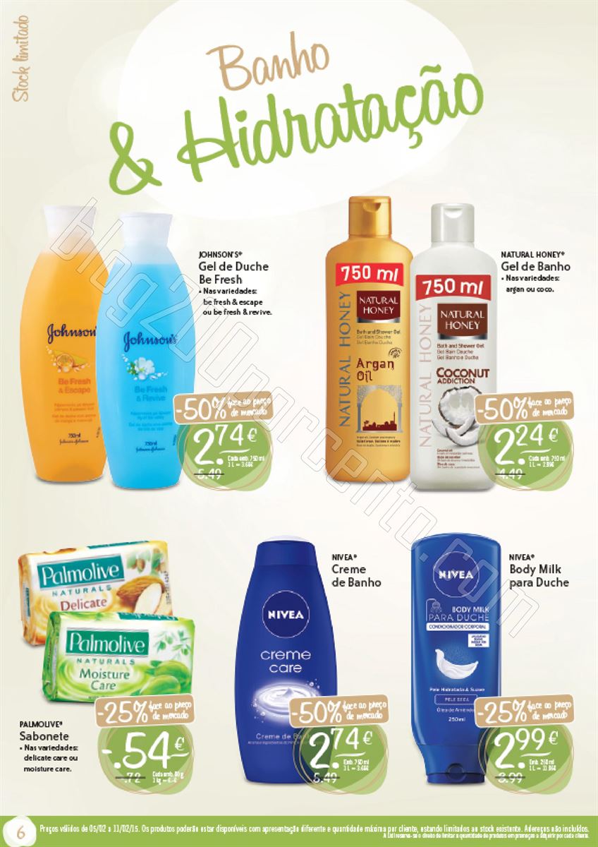 Antevisão Folheto LIDL Cosmética e Beleza de 5 a