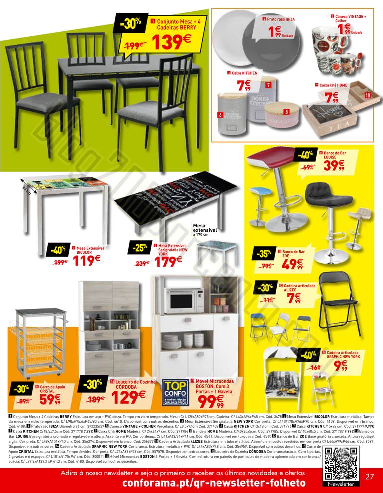 Novo Folheto CONFORAMA Promoções de 30 julho a 2
