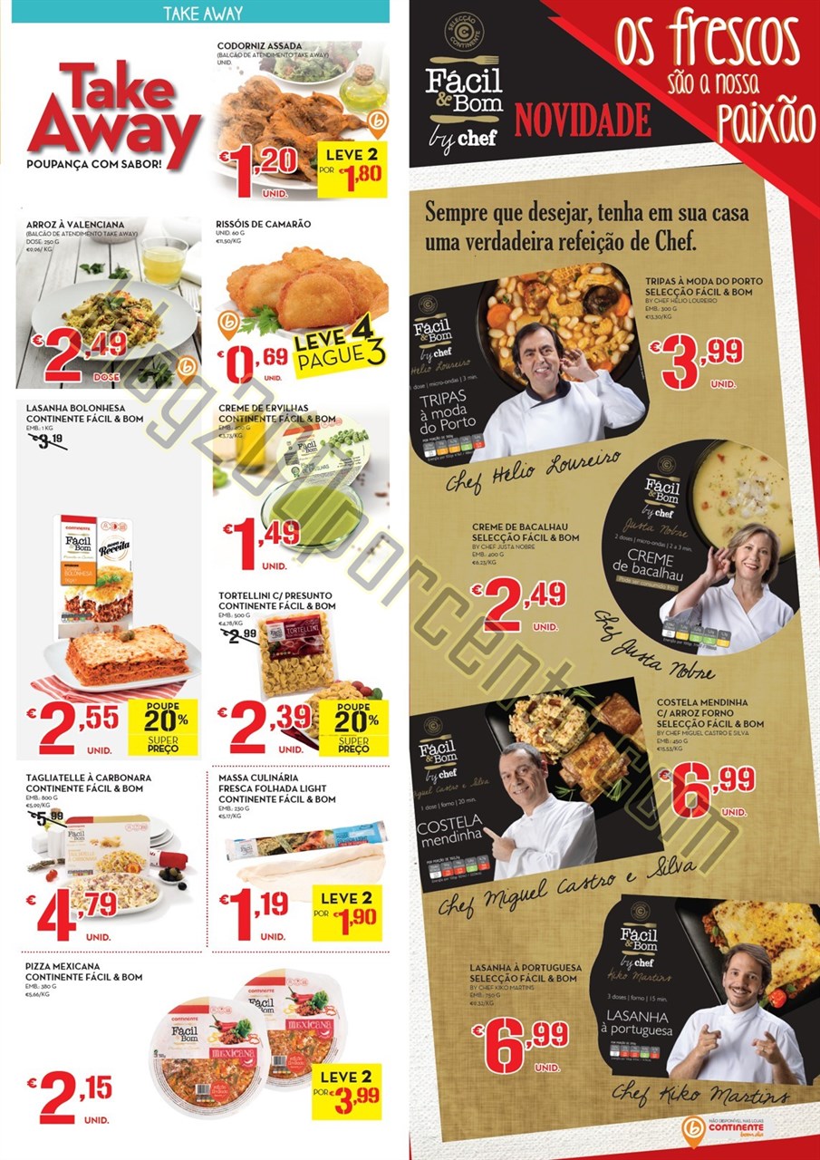 Antevisão Folheto CONTINENTE Promoções de 1 a 7