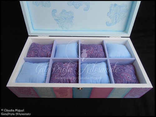 Caixa para 8 relógios 