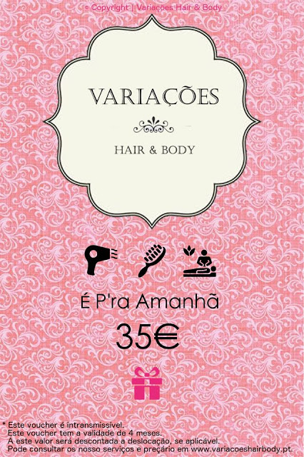 voucher + passatempo + blog + variações hair&body + mulher + cuidados de beleza + serviços de beleza ao domicílio