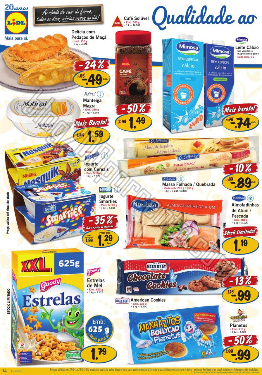 Antevisão Folheto LIDL Promoções de 23 a 29 abr