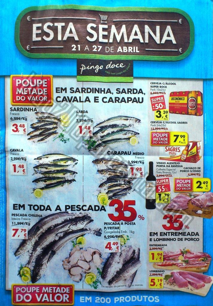 Antevisão Folheto PINGO DOCE Promoções de 21 a 