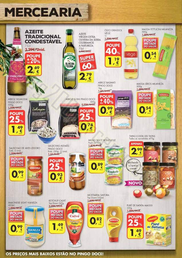 Antevisão Folheto PINGO DOCE Promoções de 4 a 1