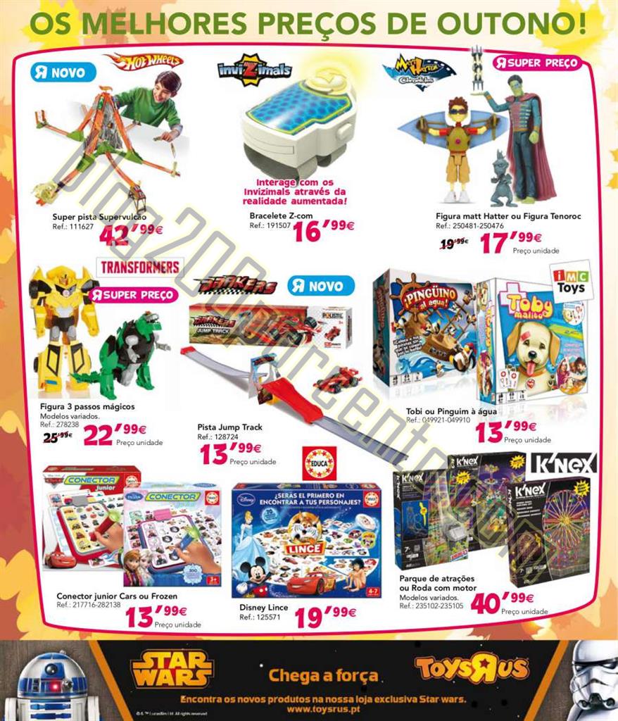 Novo Folheto TOYSRUS Promoções de 17 setembro a 