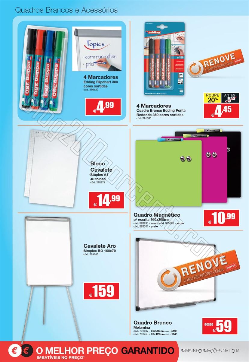 Novo Folheto STAPLES de 29 janeiro a 10  fevereiro