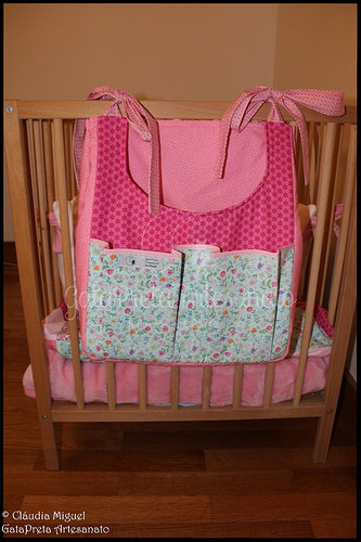 Conjunto de berço/cama de grades 