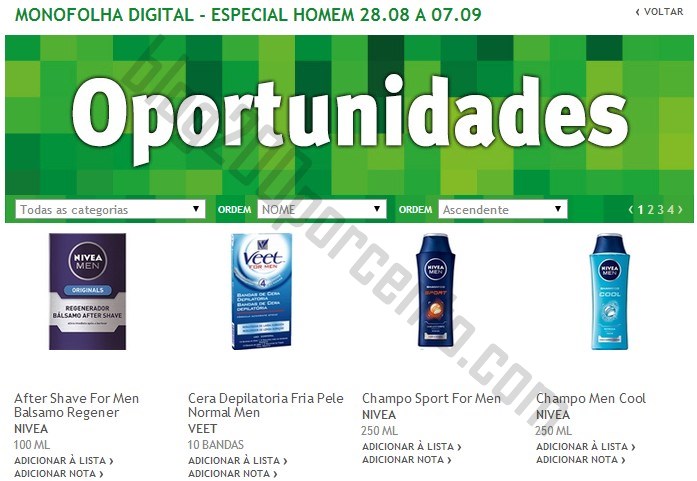 Novo folheto JUMBO Promoções de 28 agosto a 7 setembro - especial homem