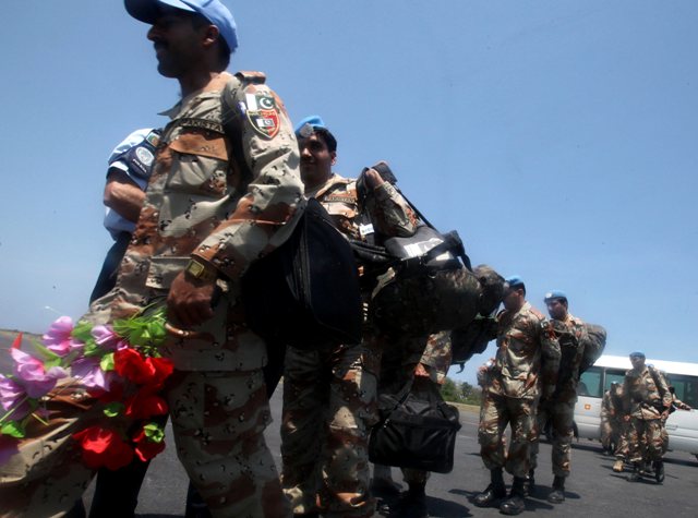 Pakistan UN peacekeeping force leaving East Timor