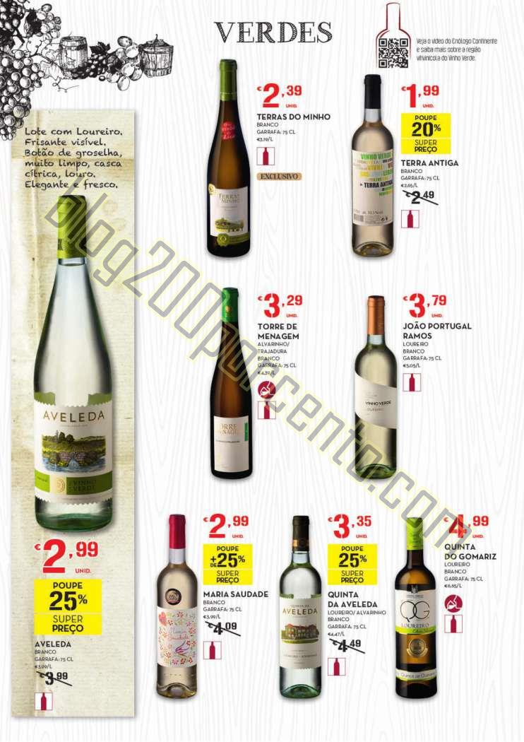 Antevisão Folheto CONTINENTE Vinhos de 29 setembr
