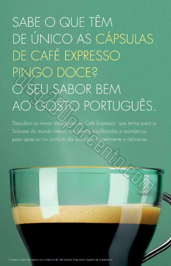 Novo folheto PINGO DOCE Especial Café até 30 abr