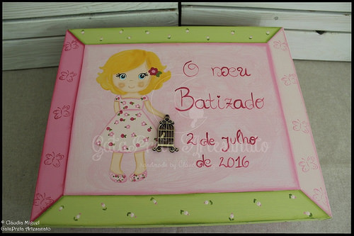 Caixa grande de batizado 