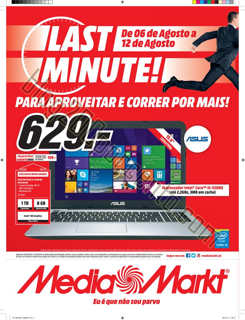 Antevisão Folheto MEDIA MARKT Centro de 6 a 12 ag