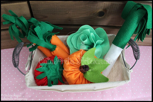 Brinquedos de feltro