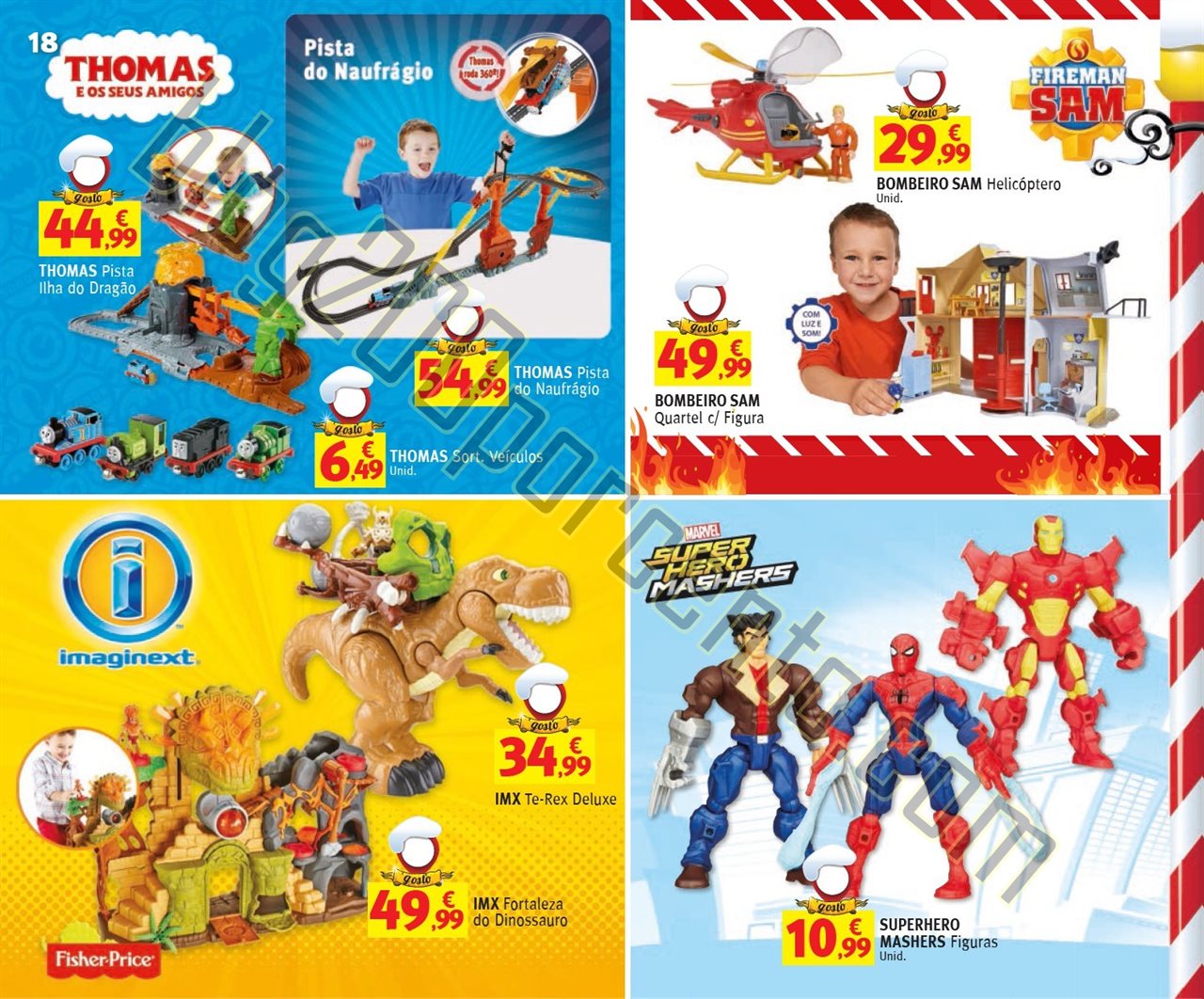 Antevisão Folheto JUMBO Brinquedos de Natal de 13