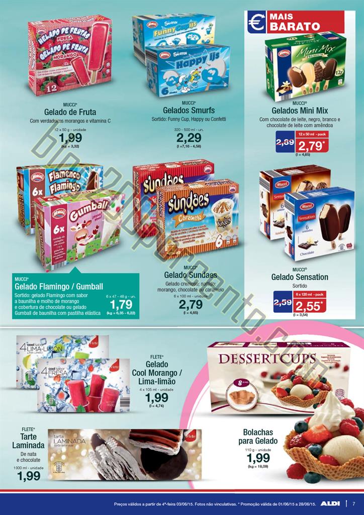 Antevisão Folheto ALDI Promoções a partir de 3 