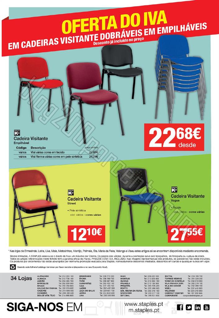 Antevisão Folheto STAPLES Primavera promoções d