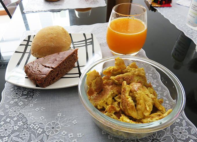 pequeno almoco em casa