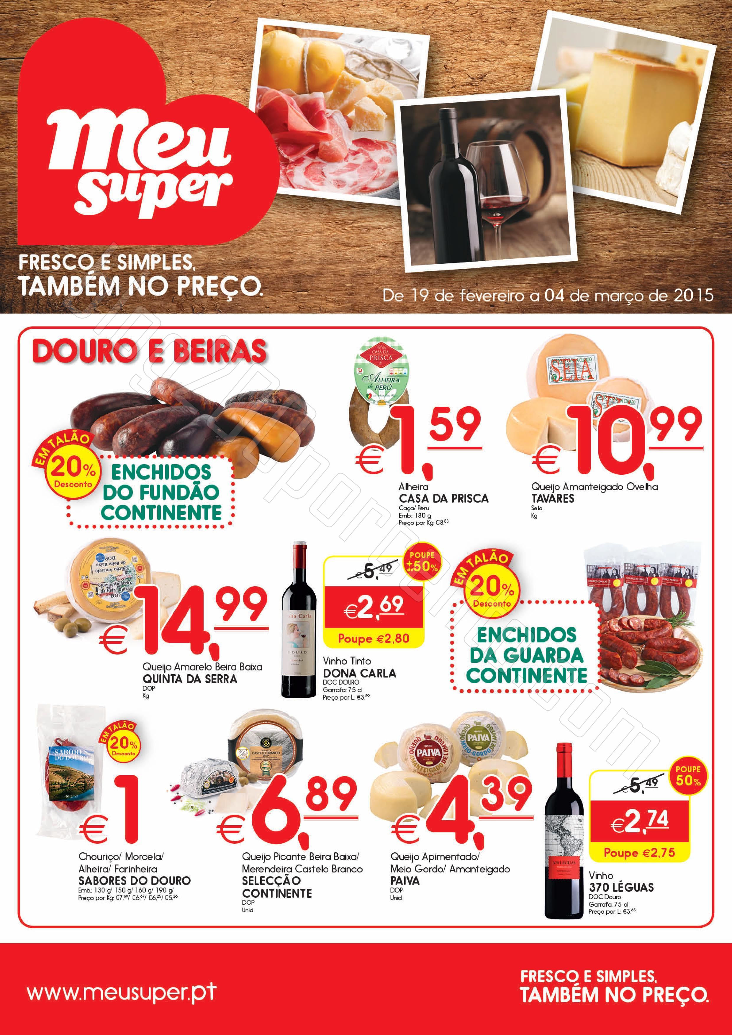 Novo Folheto MEU SUPER Promoções de 19 fevereiro