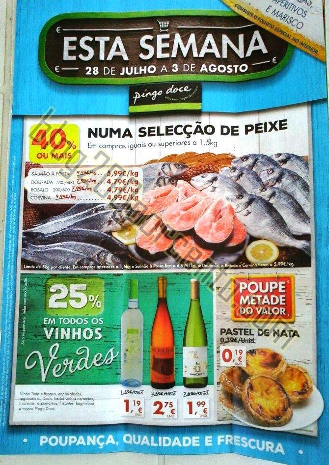 Antevisão Folheto PINGO DOCE Promoções de 28 ju