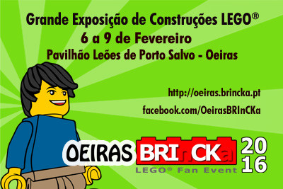 Famílias, o Oeiras BRInCKa, LEGO® Fan Event está de volta!