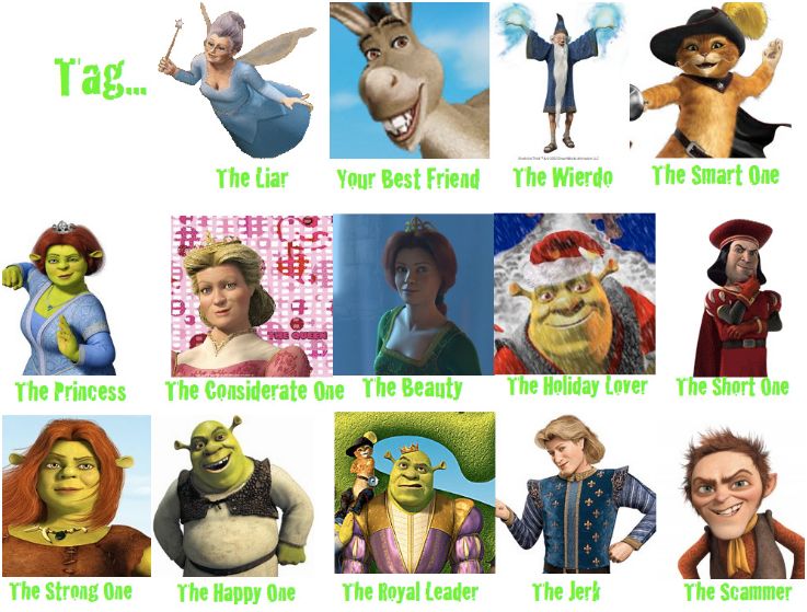 shrek identificar fotos facebook meme tag amigos