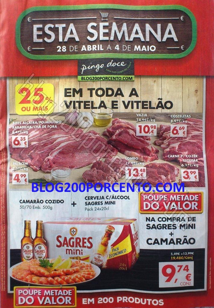 Antevisão Folheto PINGO DOCE Promoções de 28 ab