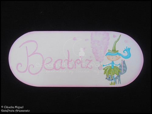 FraldÃ¡rio, cesta, moldura e placa de porta 