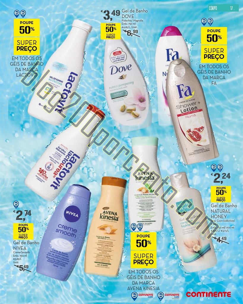 Novo Folheto CONTINENTE Beleza e verão promoçõe
