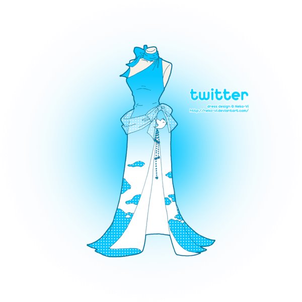 vestido roupa twitter