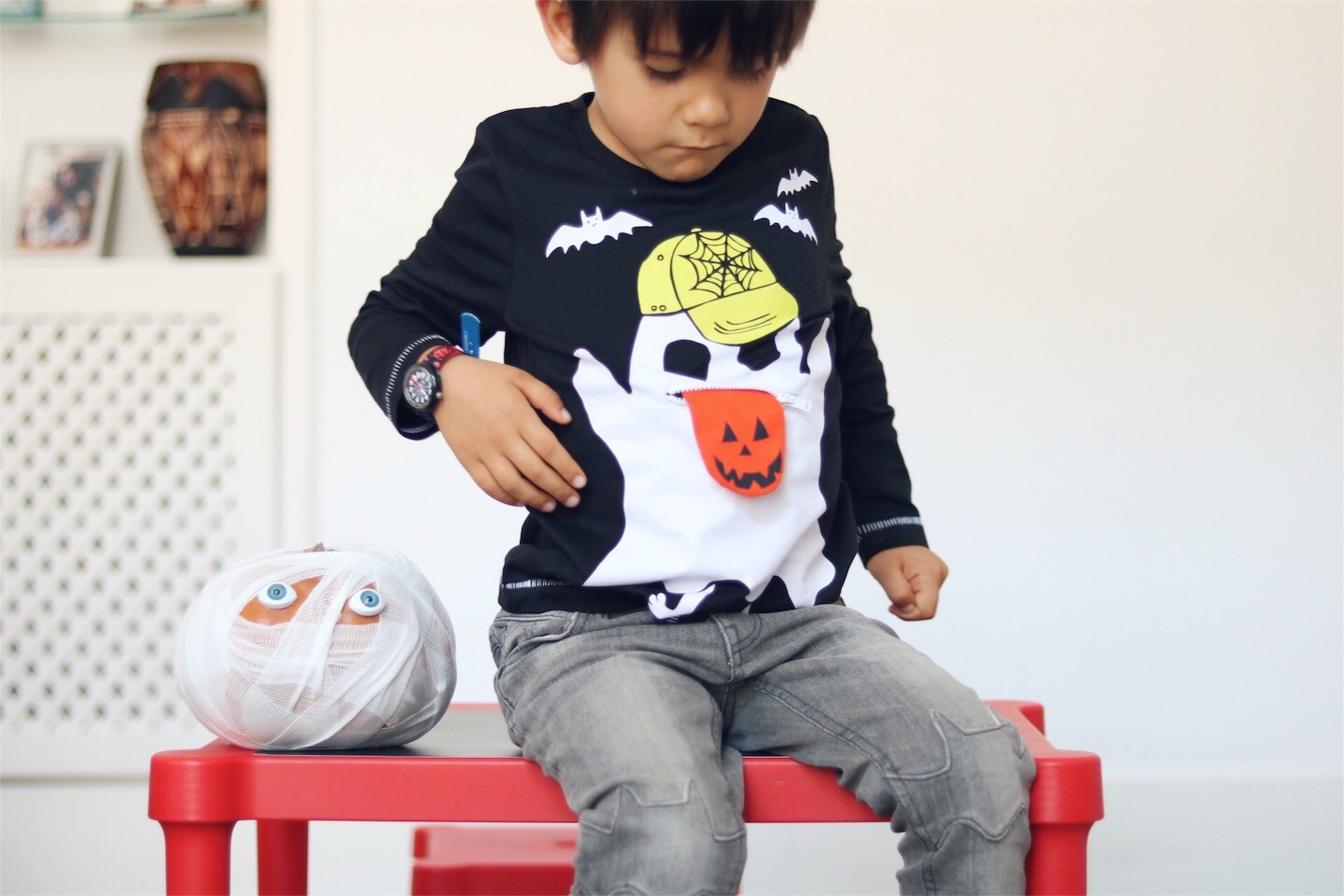 roupa de halloween C&A