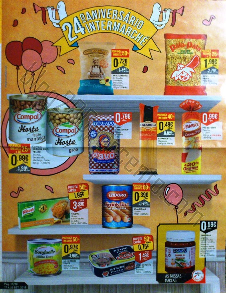 Antevisão Folheto INTERMARCHÉ Aniversário de 17